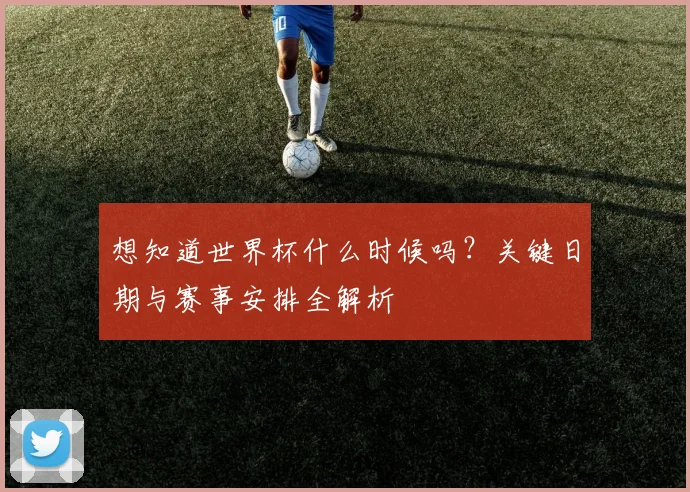 想知道世界杯什么时候吗？关键日期与赛事安排全解析